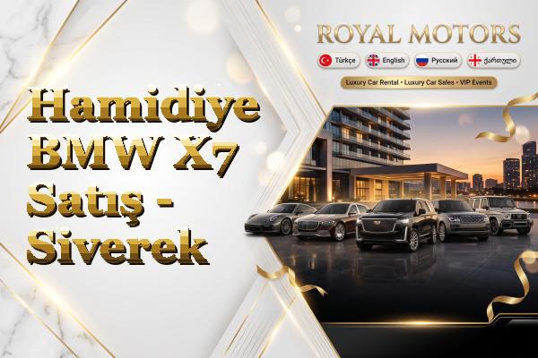 Hamidiye BMW X7 Satış - Siverek