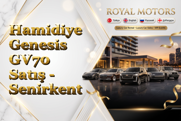 Hamidiye Genesis GV70 Satış - Senirkent