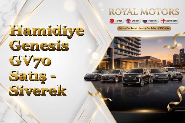 Hamidiye Genesis GV70 Satış - Siverek