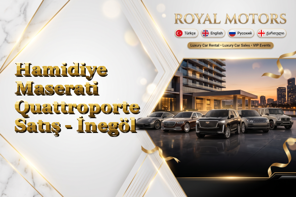 Hamidiye Maserati Quattroporte Satış - İnegöl