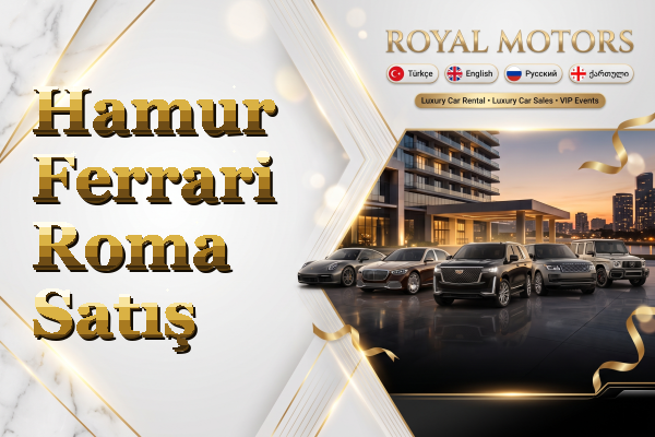 Hamur Ferrari Roma Satış