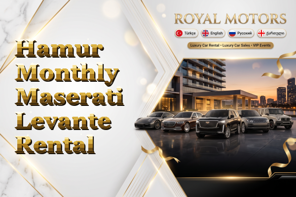 Hamur Monthly Maserati Levante Rental