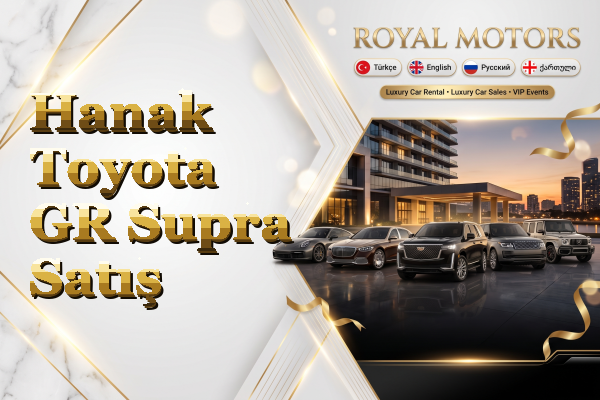 Hanak Toyota GR Supra Satış