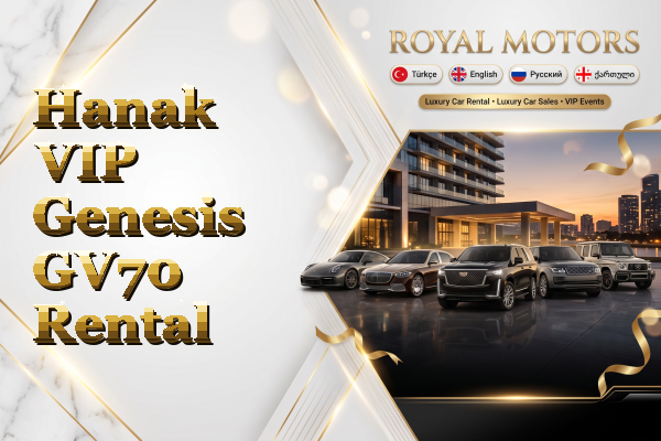 Hanak VIP Genesis GV70 Rental