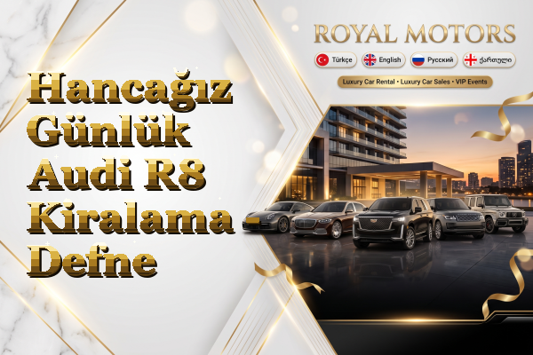 Hancağız Günlük Audi R8 Kiralama - Defne