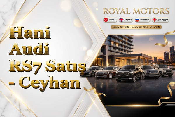 Hani Audi RS7 Satış - Ceyhan