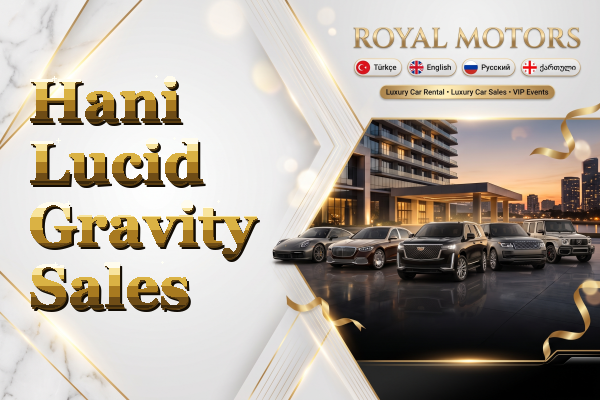 Hani Lucid Gravity Sales