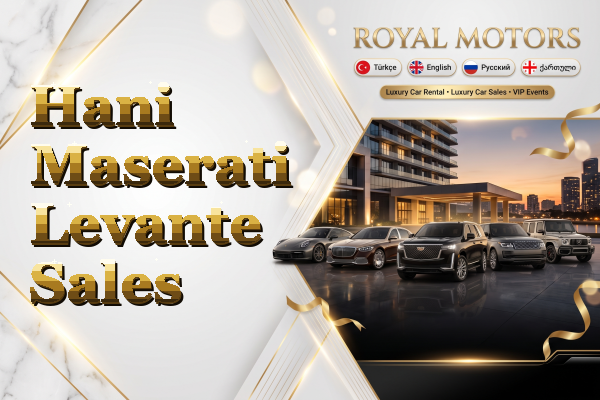 Hani Maserati Levante Sales