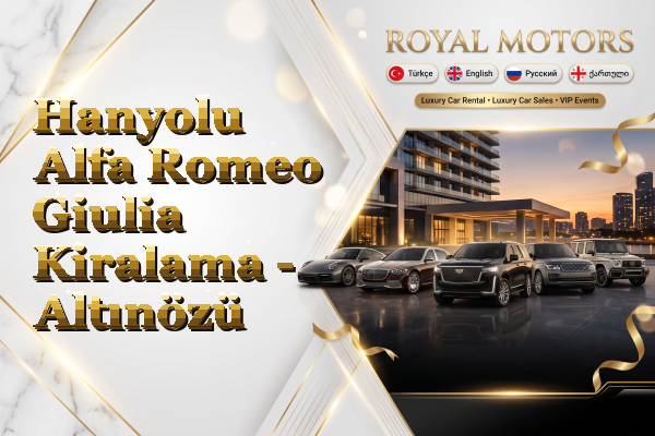 Hanyolu Alfa Romeo Giulia Kiralama - Altınözü