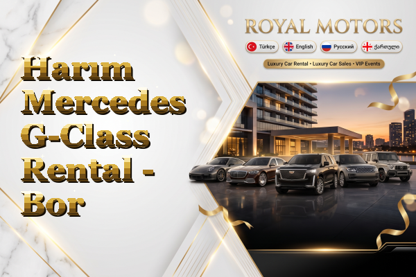 Harım Mercedes G-Class Rental - Bor