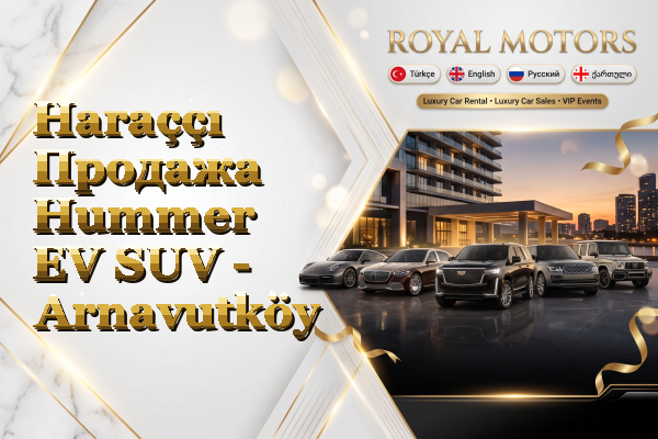 Haraççı Продажа Hummer EV SUV - Arnavutköy