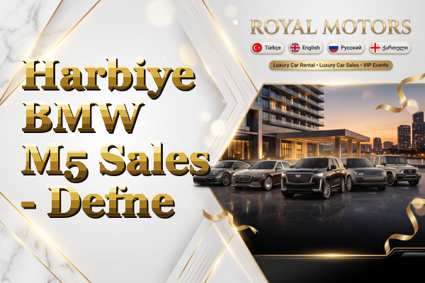 Harbiye BMW M5 Sales - Defne