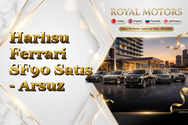 Harlısu Ferrari SF90 Satış - Arsuz