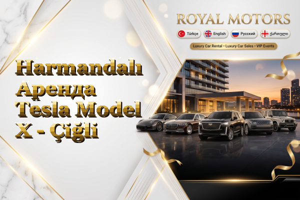 Harmandalı Аренда Tesla Model X - Çiğli