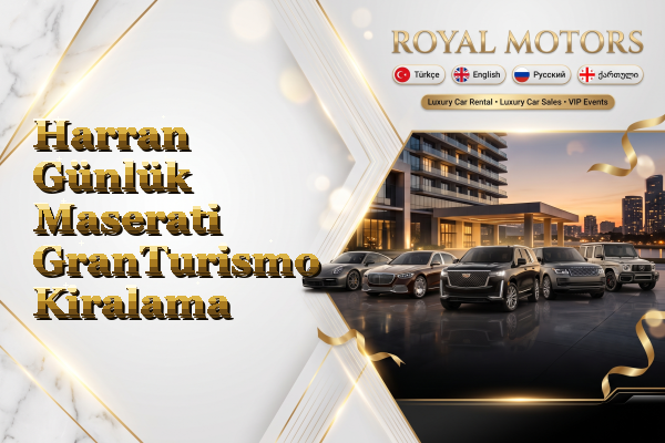 Harran Günlük Maserati GranTurismo Kiralama