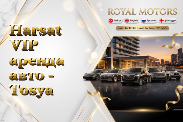 Harsat VIP аренда авто - Tosya