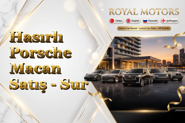 Hasırlı Porsche Macan Satış - Sur