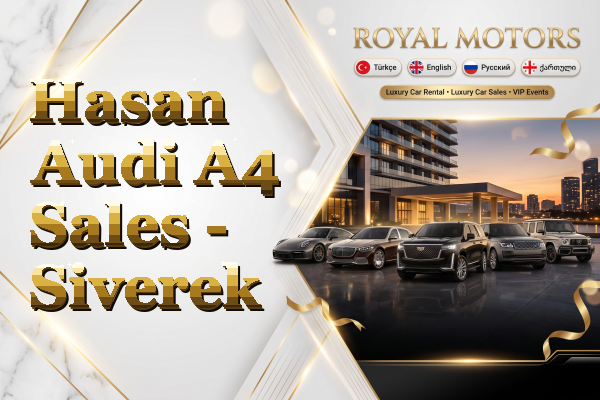 Hasan Audi A4 Sales - Siverek