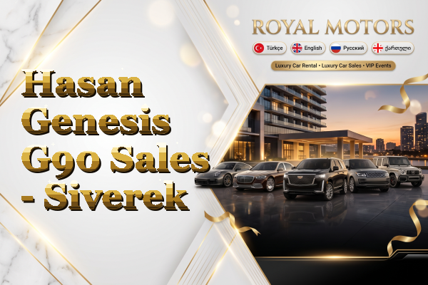 Hasan Genesis G90 Sales - Siverek