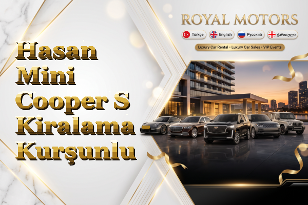 Hasan Mini Cooper S Kiralama - Kurşunlu