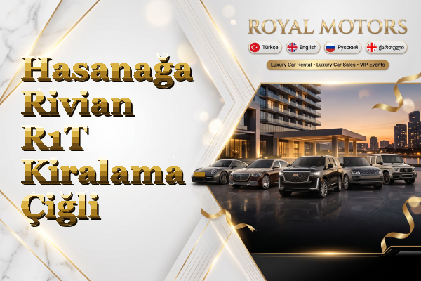 Hasanağa Rivian R1T Kiralama - Çiğli