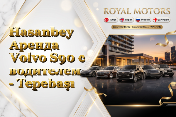 Hasanbey Аренда Volvo S90 с водителем - Tepebaşı