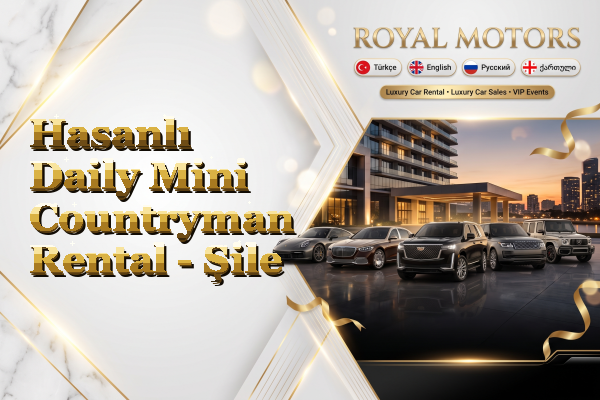 Hasanlı Daily Mini Countryman Rental - Şile