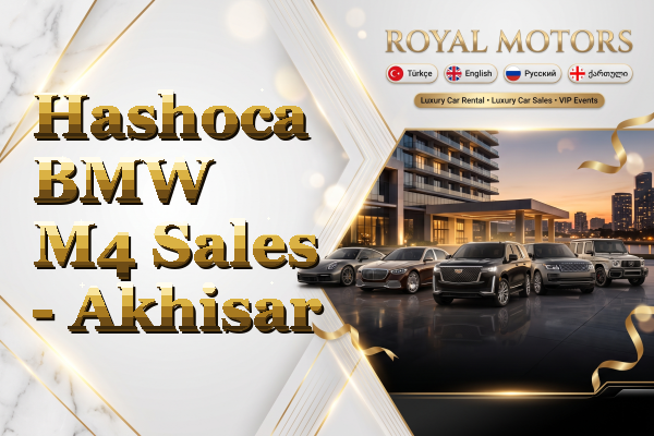 Hashoca BMW M4 Sales - Akhisar