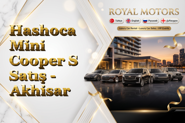 Hashoca Mini Cooper S Satış - Akhisar