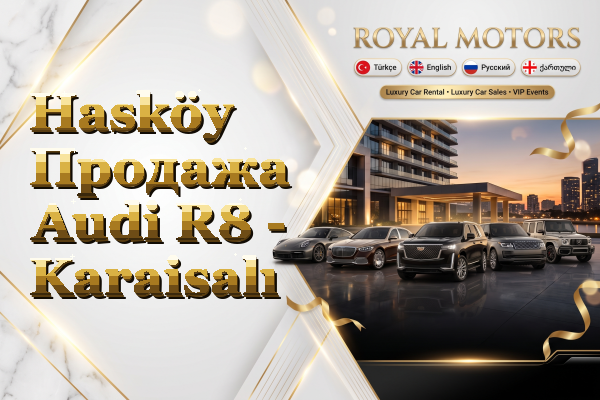 Hasköy Продажа Audi R8 - Karaisalı