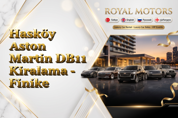 Hasköy Aston Martin DB11 Kiralama - Finike