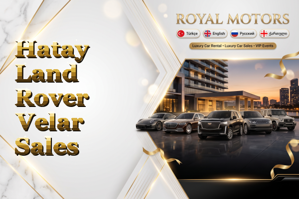 Hatay Land Rover Velar Sales