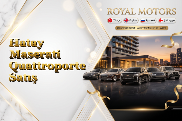 Hatay Maserati Quattroporte Satış