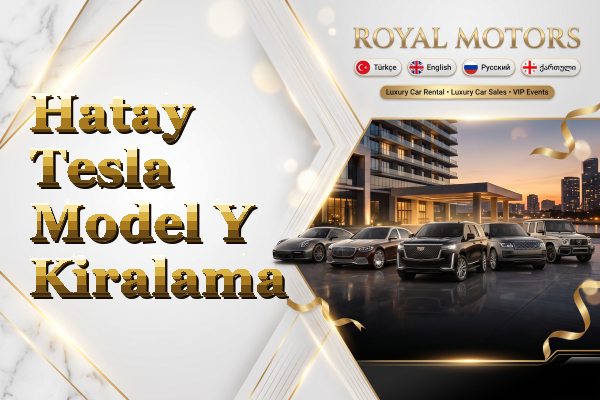 Hatay Tesla Model Y Kiralama