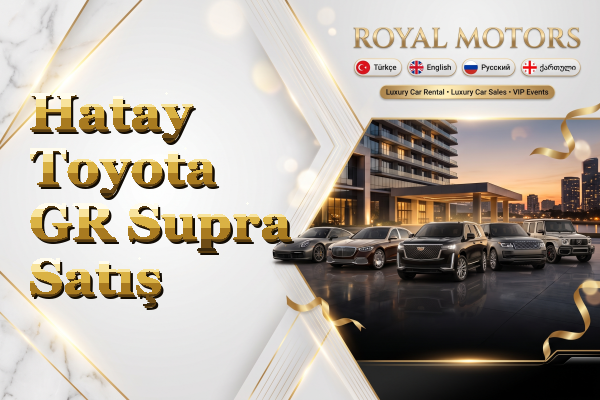 Hatay Toyota GR Supra Satış
