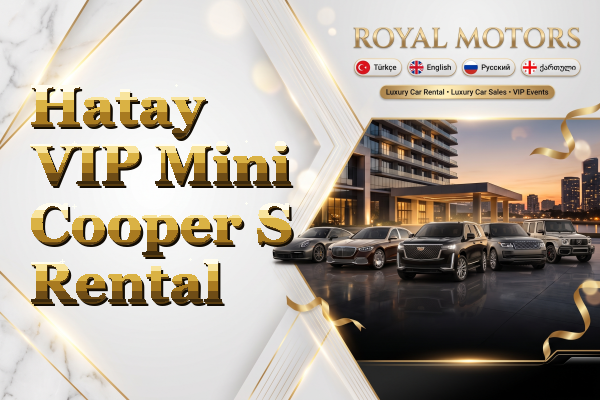 Hatay VIP Mini Cooper S Rental