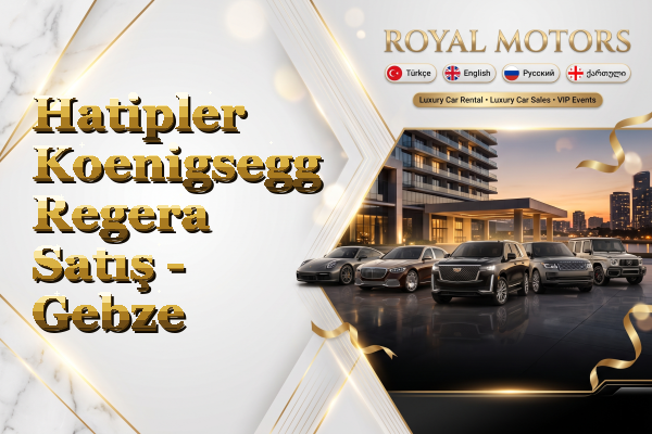 Hatipler Koenigsegg Regera Satış - Gebze