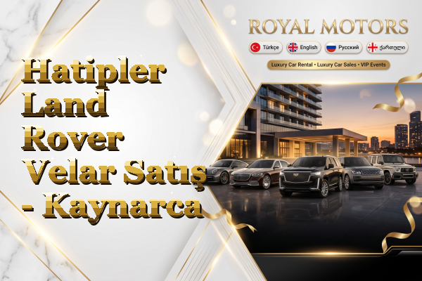 Hatipler Land Rover Velar Satış - Kaynarca