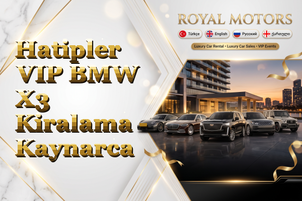 Hatipler VIP BMW X3 Kiralama - Kaynarca