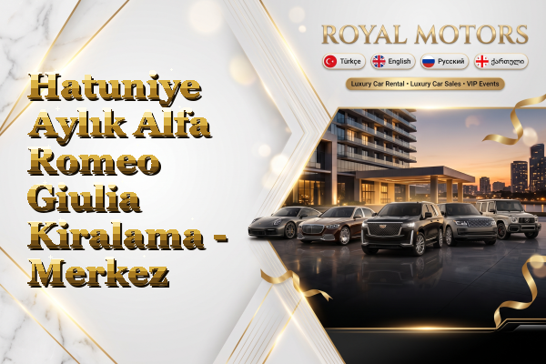 Hatuniye Aylık Alfa Romeo Giulia Kiralama - Merkez