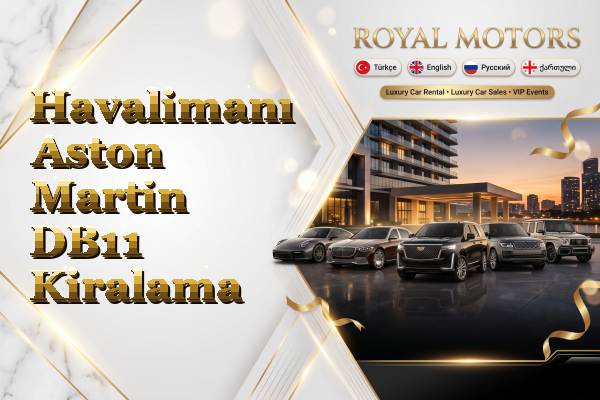 Havalimanı Aston Martin DB11 Kiralama