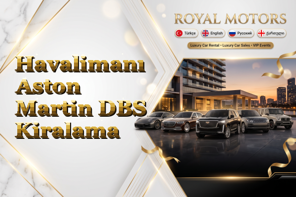 Havalimanı Aston Martin DBS Kiralama