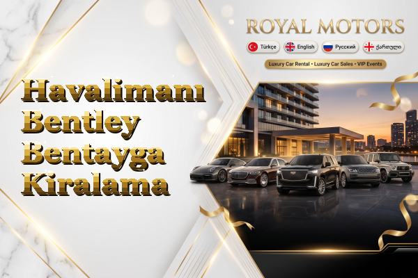 Havalimanı Bentley Bentayga Kiralama
