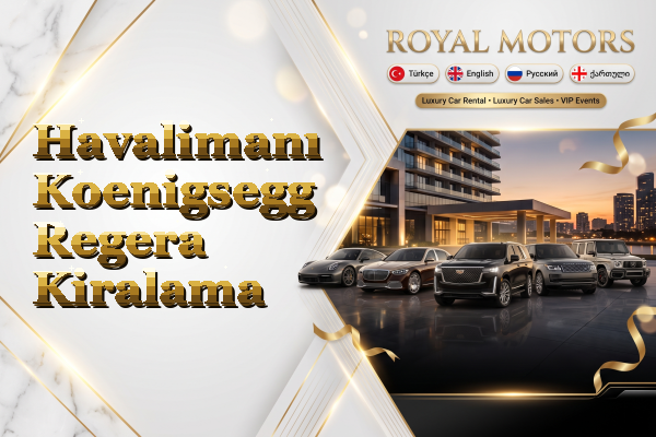 Havalimanı Koenigsegg Regera Kiralama