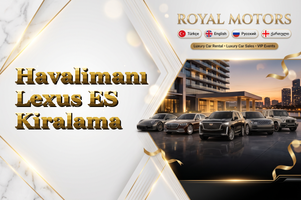 Havalimanı Lexus ES Kiralama