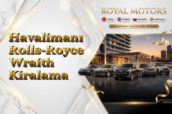 Havalimanı Rolls-Royce Wraith Kiralama