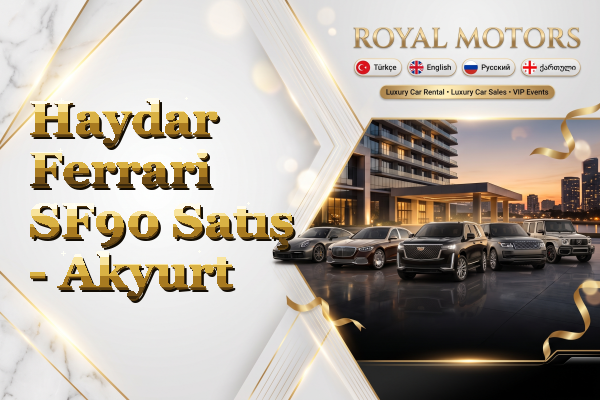 Haydar Ferrari SF90 Satış - Akyurt