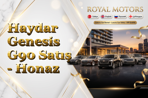 Haydar Genesis G90 Satış - Honaz