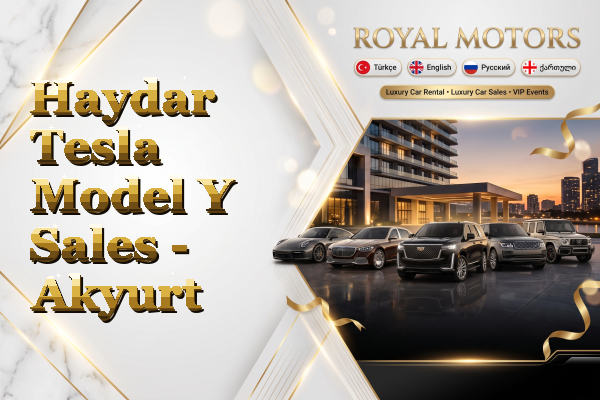 Haydar Tesla Model Y Sales - Akyurt