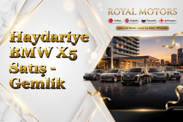 Haydariye BMW X5 Satış - Gemlik